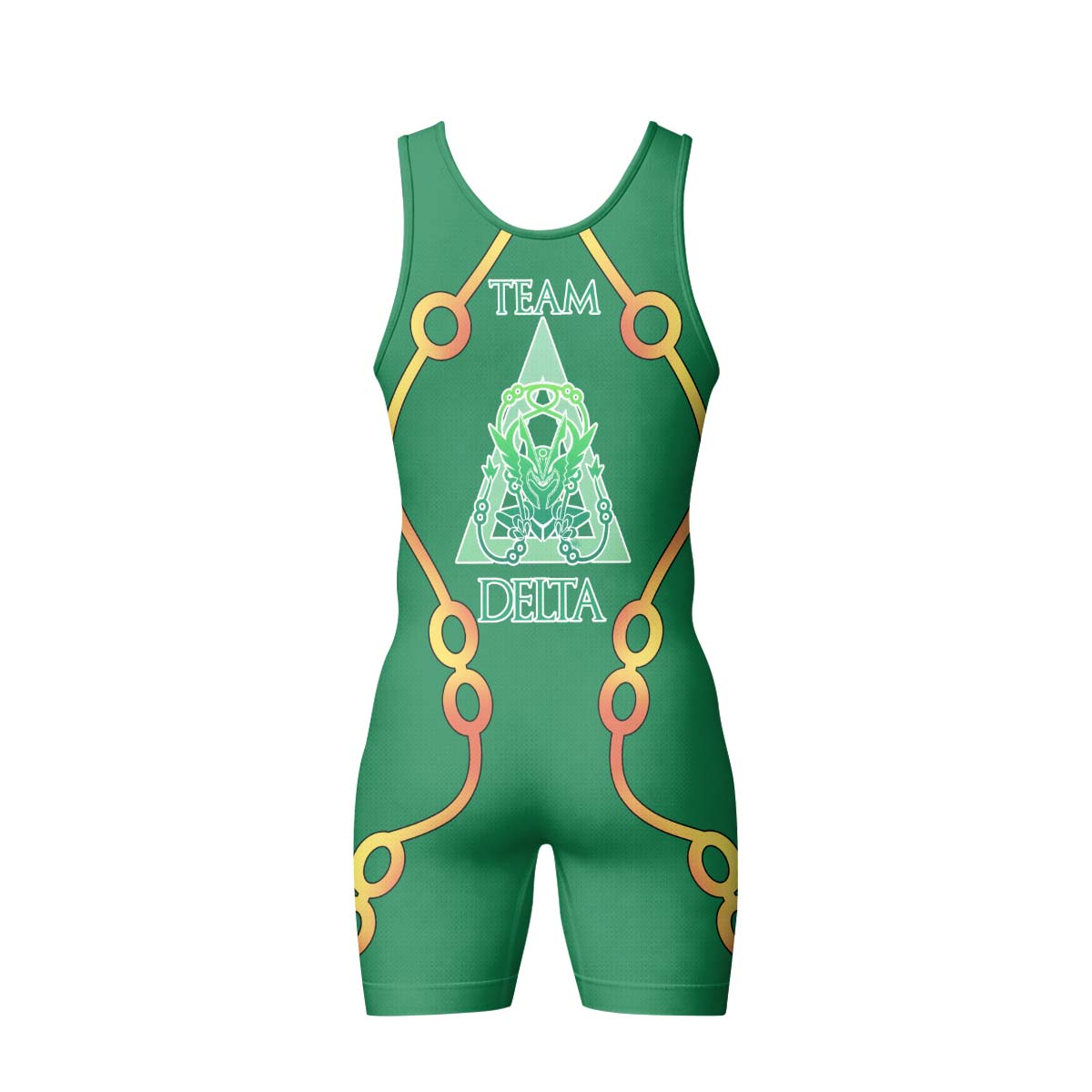 Pokemon Team Delta Wrestling Singlet