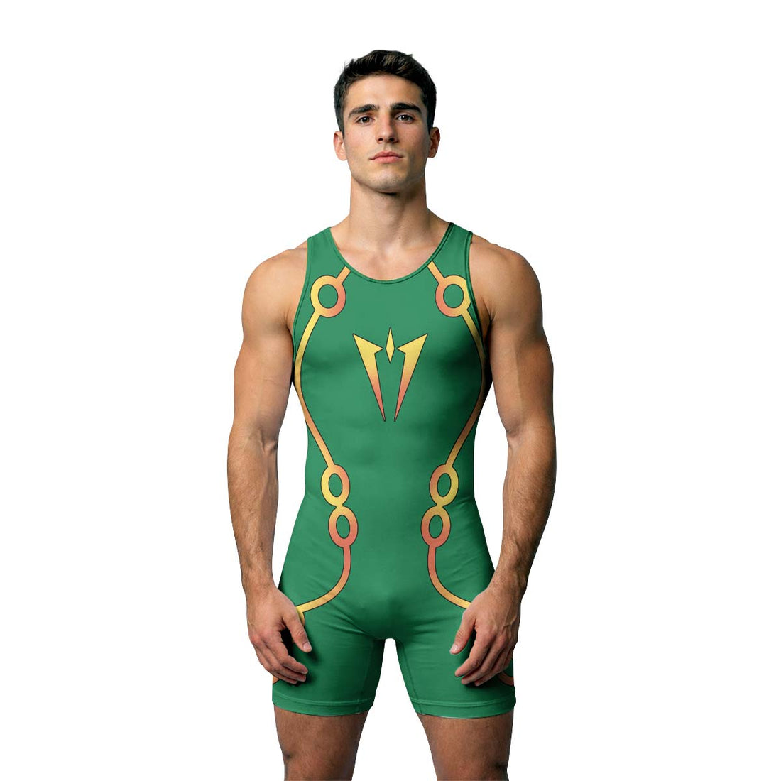 Pokemon Team Delta Wrestling Singlet