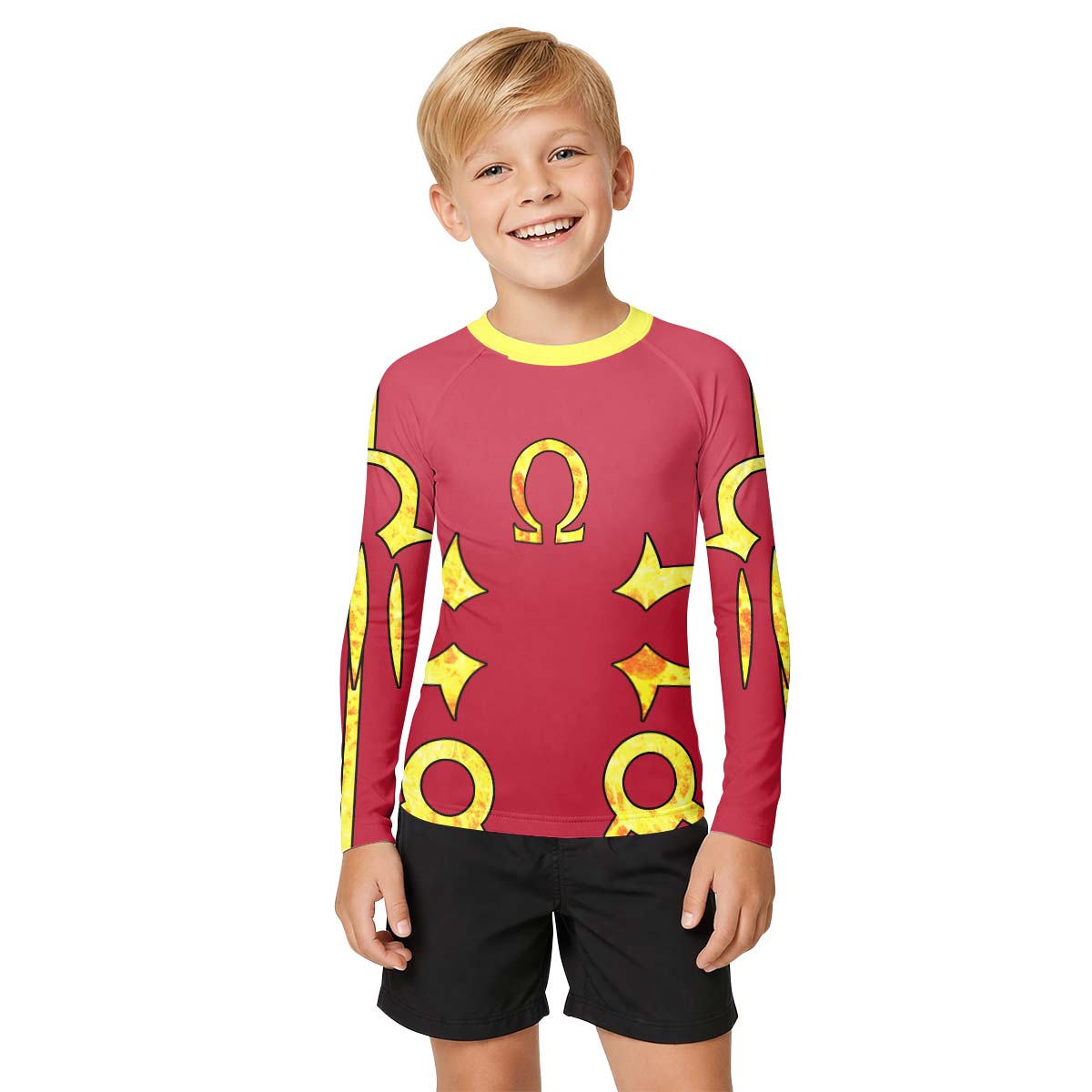  Pokemon Team Omega Kid Rash Guard