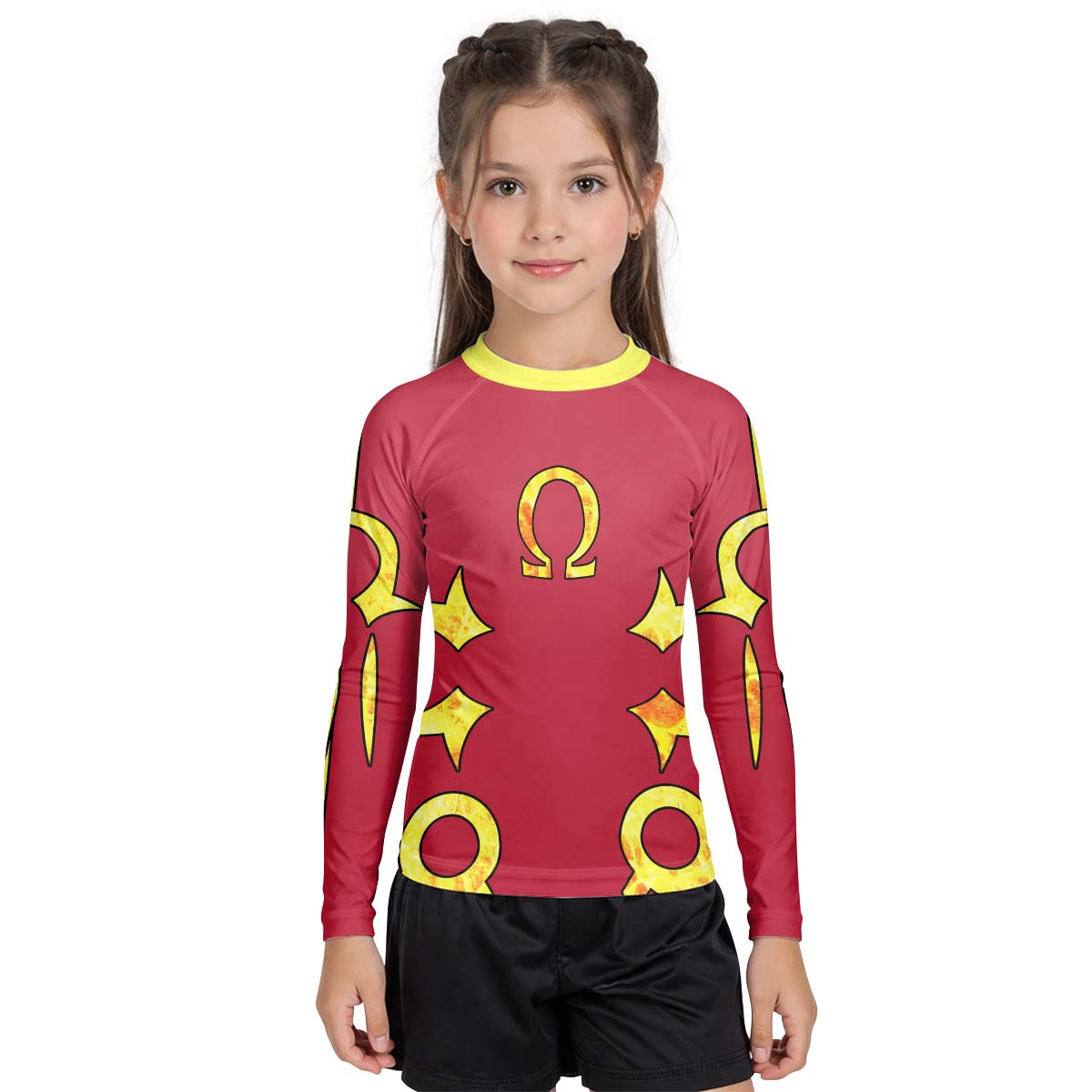  Pokemon Team Omega Kid Rash Guard