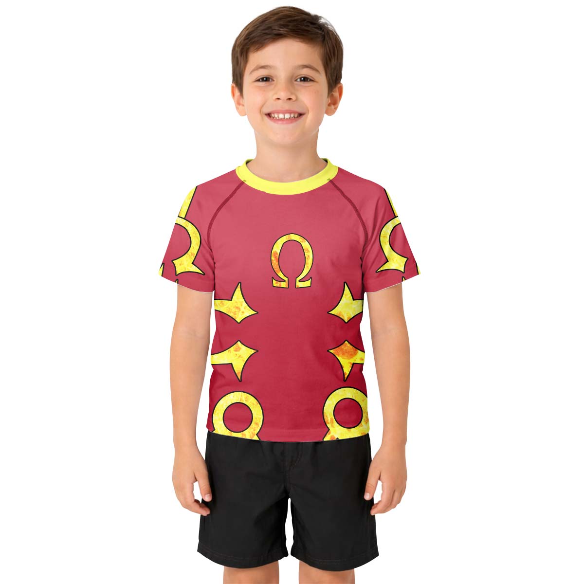  Pokemon Team Omega Kid Rash Guard