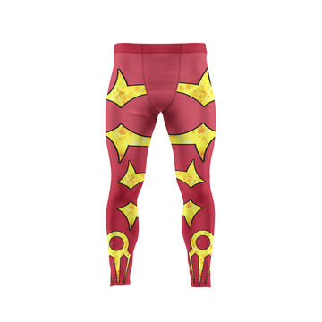  Pokemon Team Omega Men's Compression Leggings