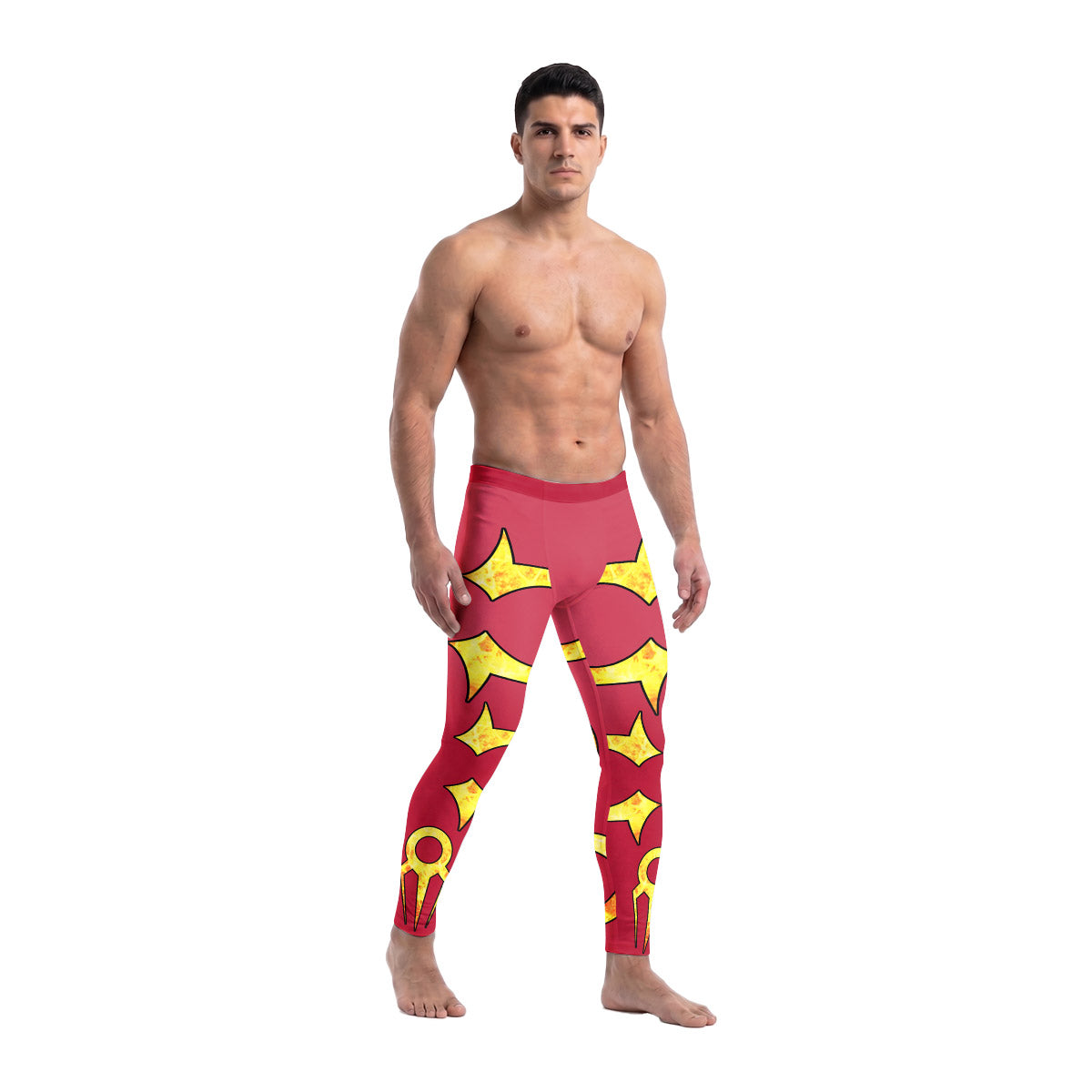  Pokemon Team Omega Men's Compression Leggings