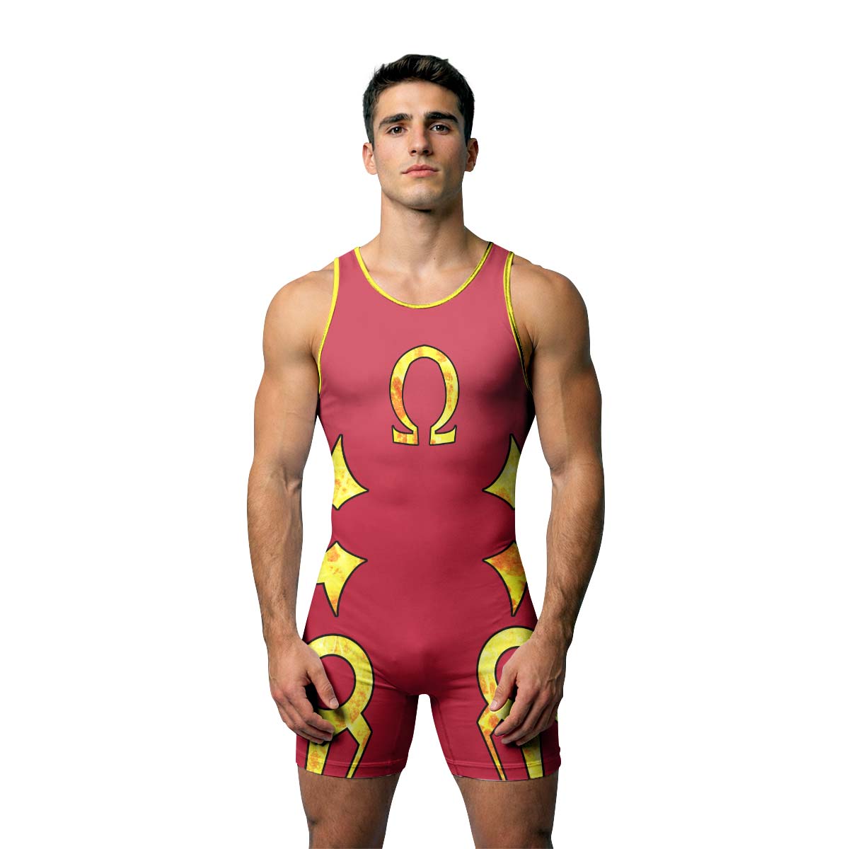  Pokemon Team Omega Wrestling Singlet