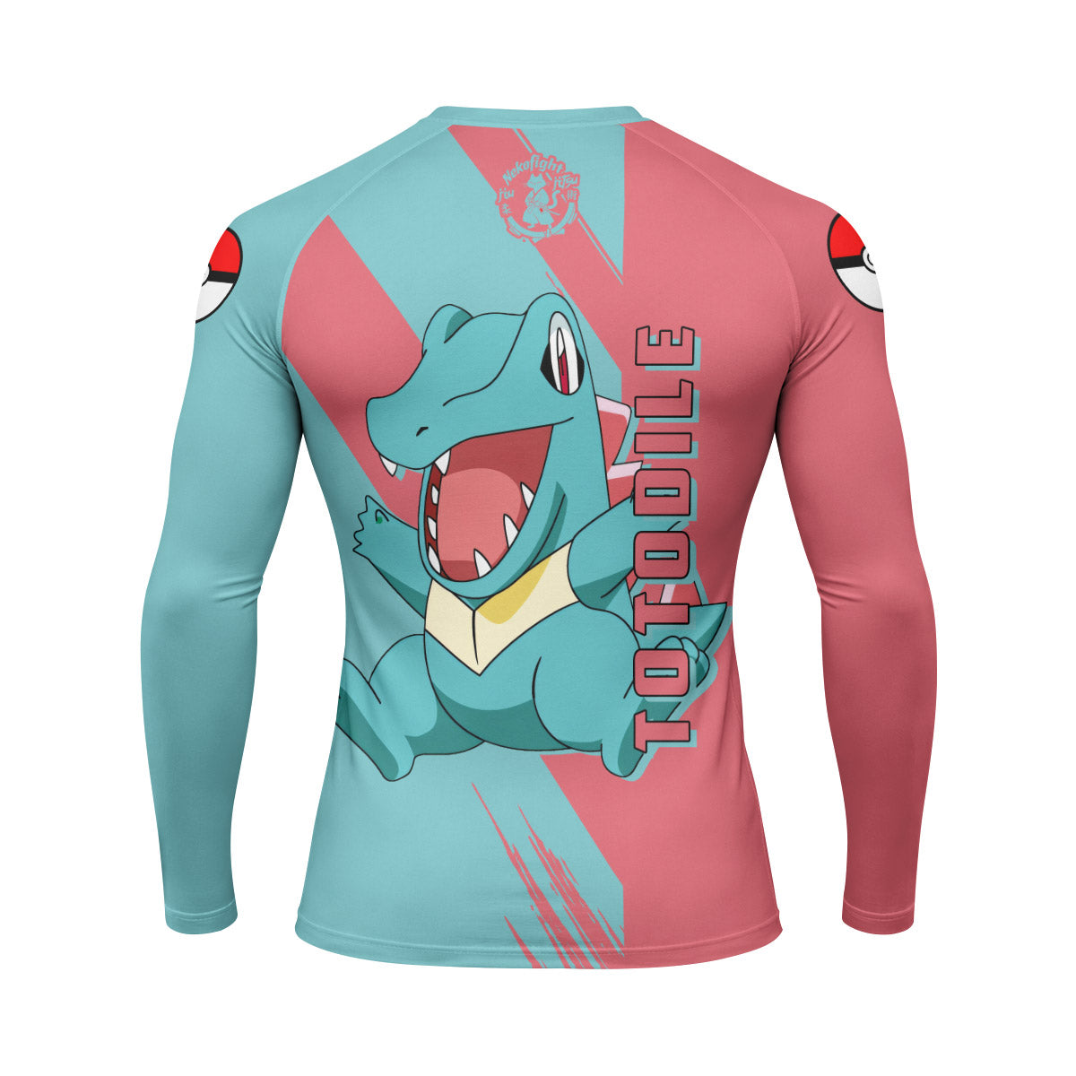 Pokemon Totodile Rash Guard