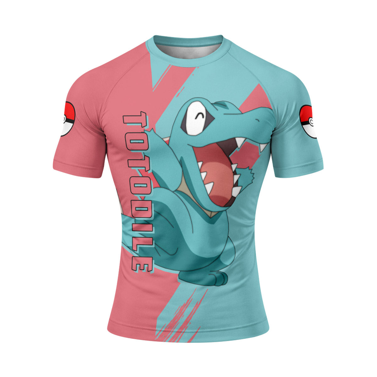 Pokemon Totodile Rash Guard