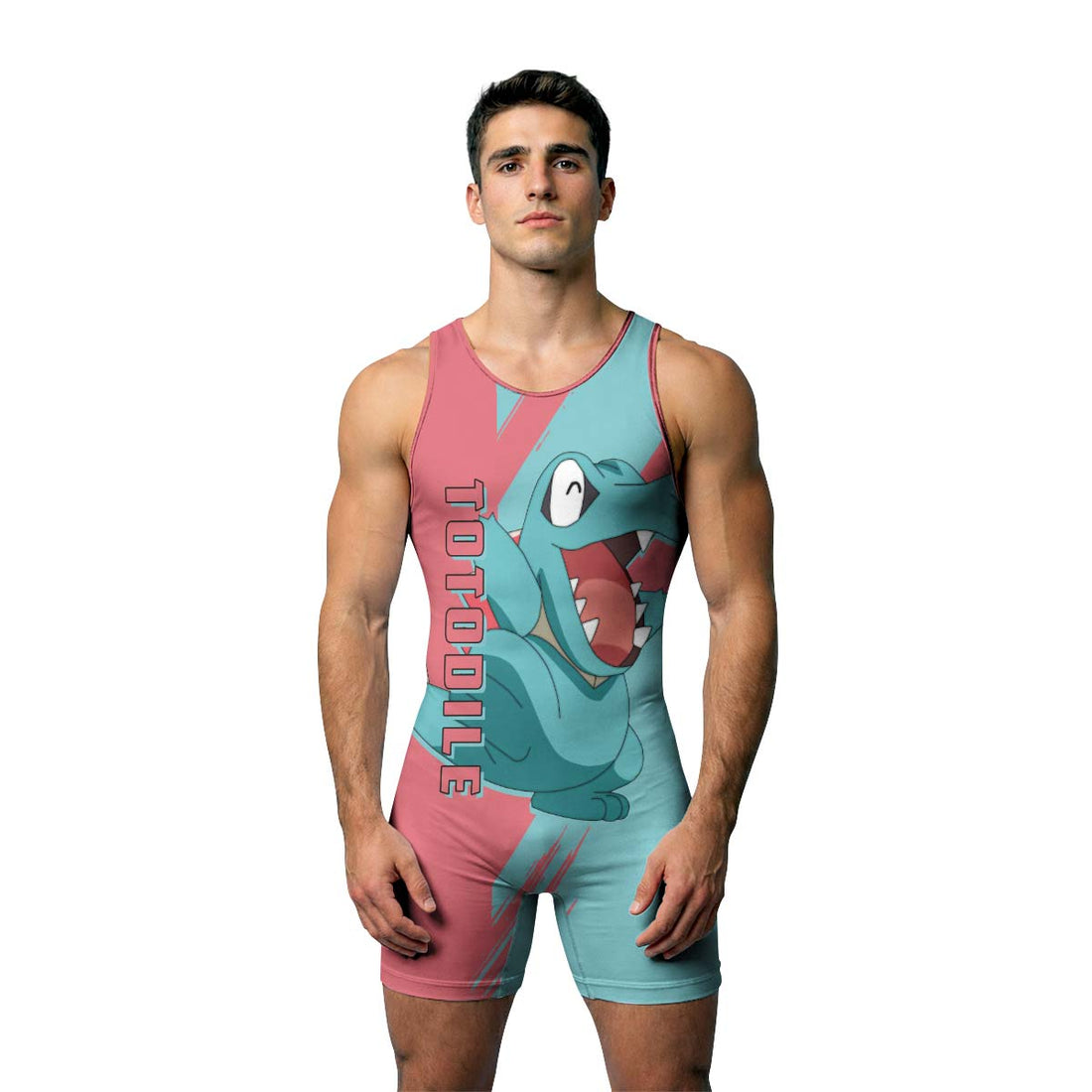Pokemon Totodile Wrestling Singlet