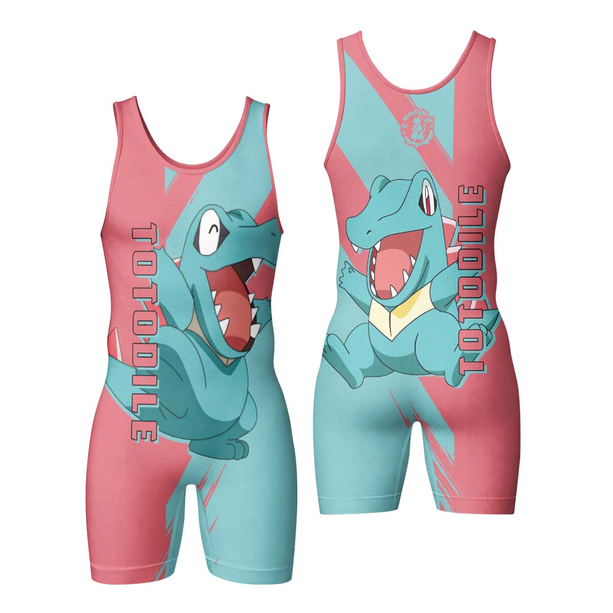Pokemon Totodile Wrestling Singlet