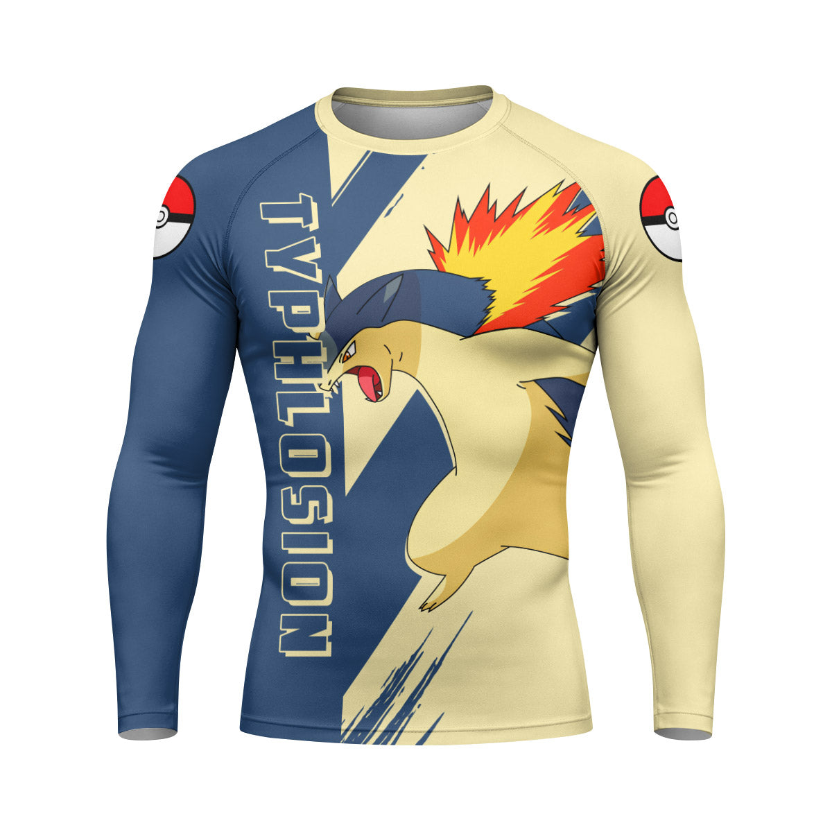 Pokemon Typhlosion Rash Guard