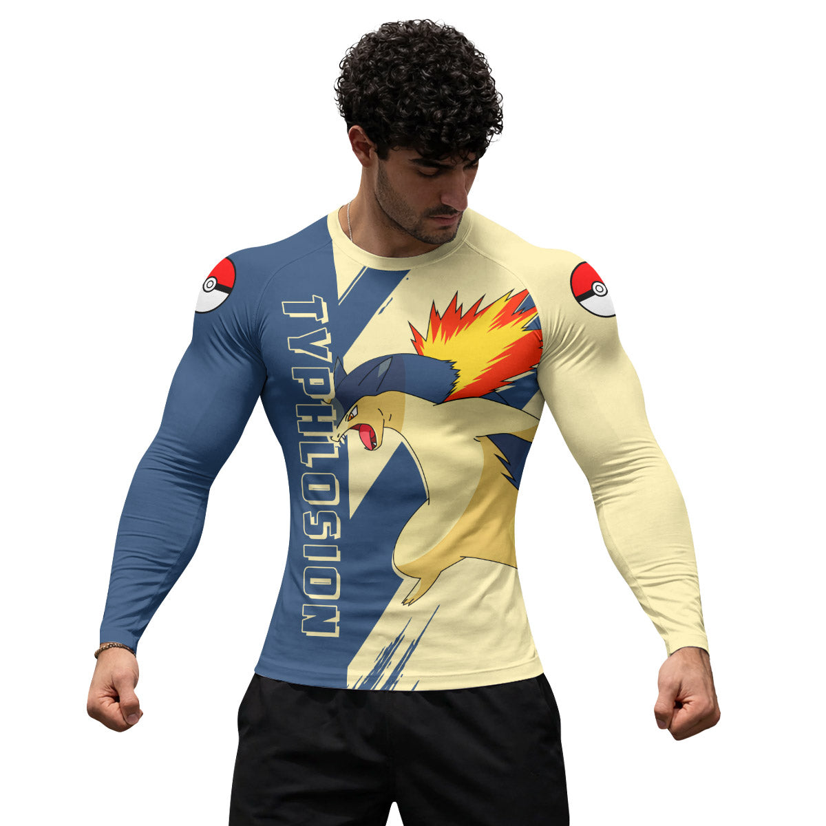 Pokemon Typhlosion Rash Guard