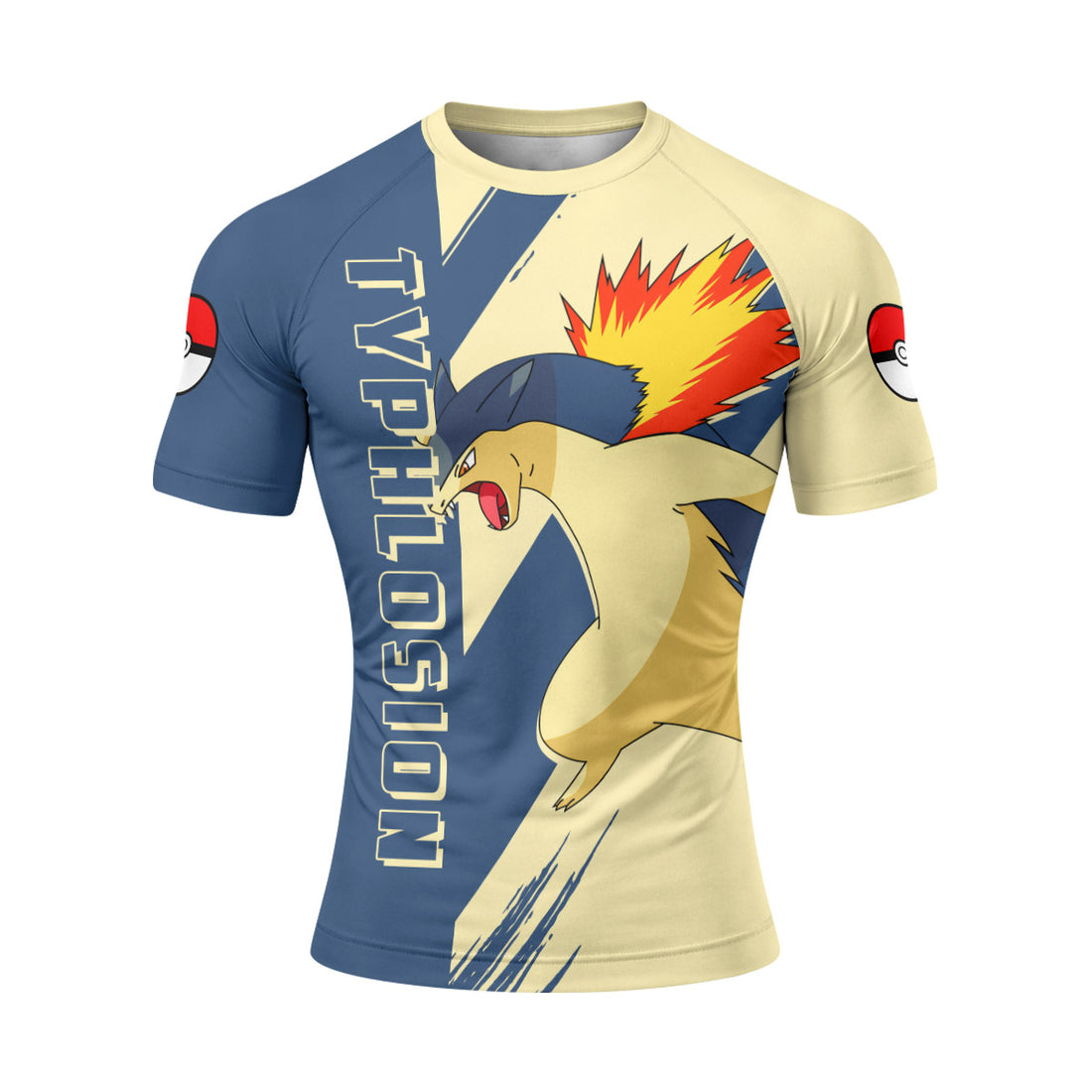 Pokemon Typhlosion Rash Guard