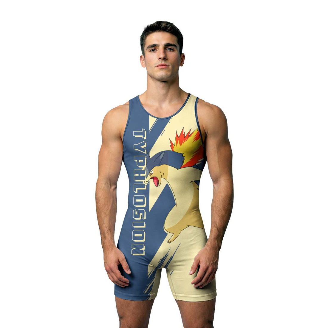 Pokemon Typhlosion Wrestling Singlet