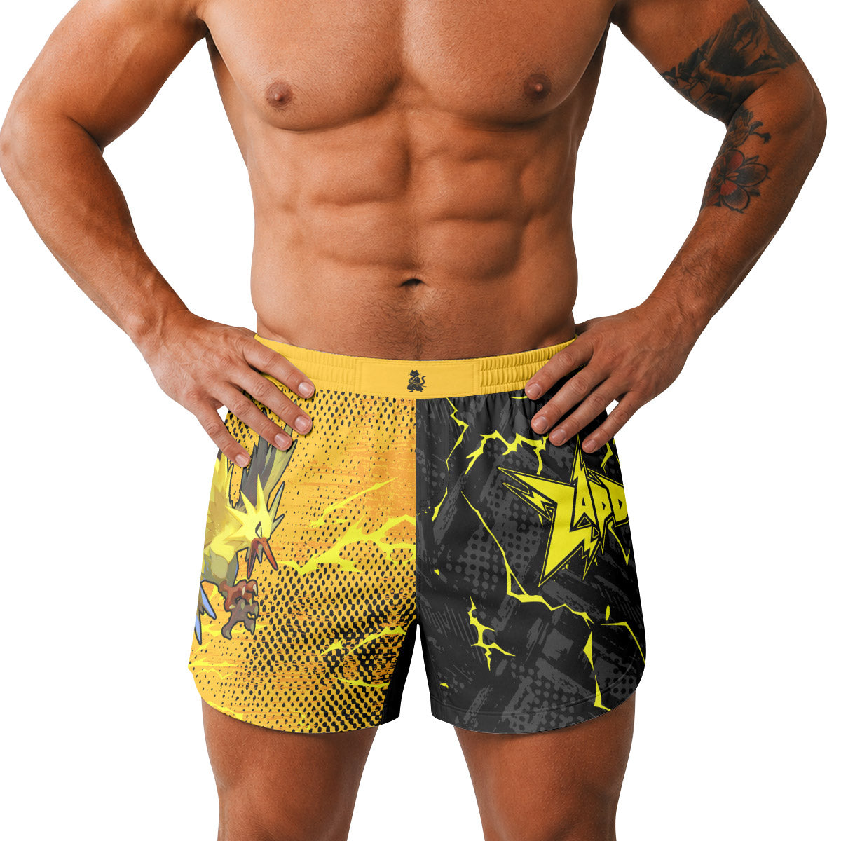  Pokemon Zapdos Grappling Shorts