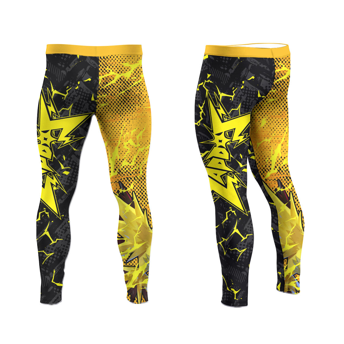  Pokemon Zapdos Men's Compression Leggings