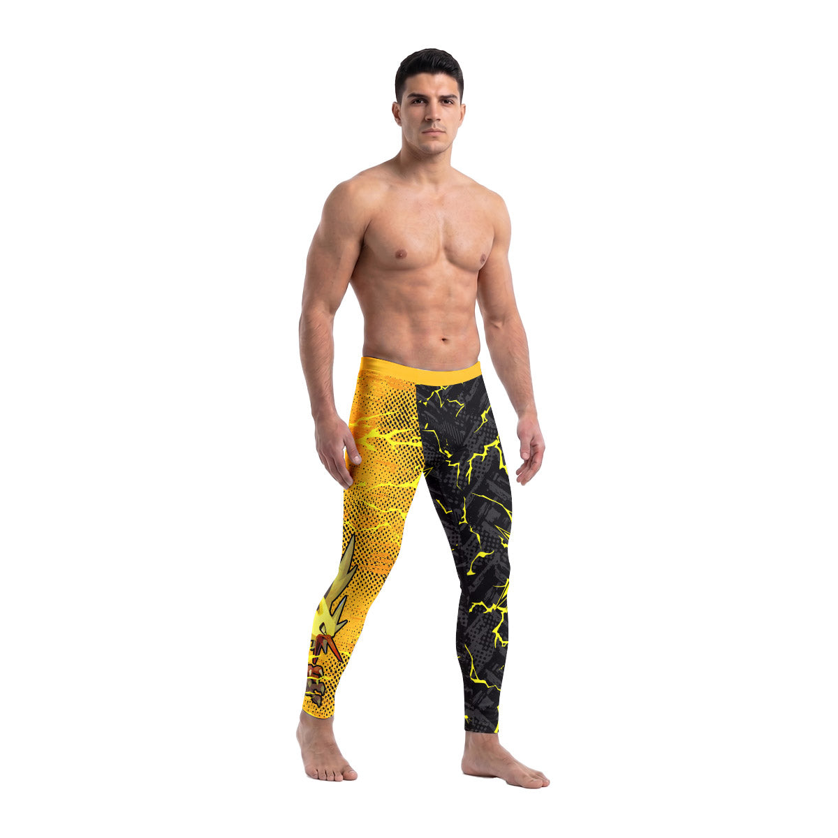  Pokemon Zapdos Men's Compression Leggings