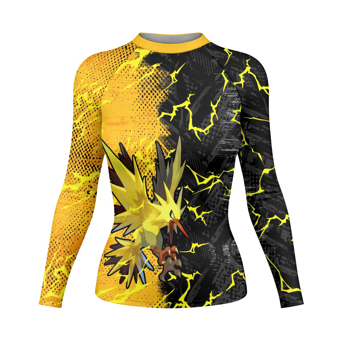  Pokemon Zapdos Rash Guard