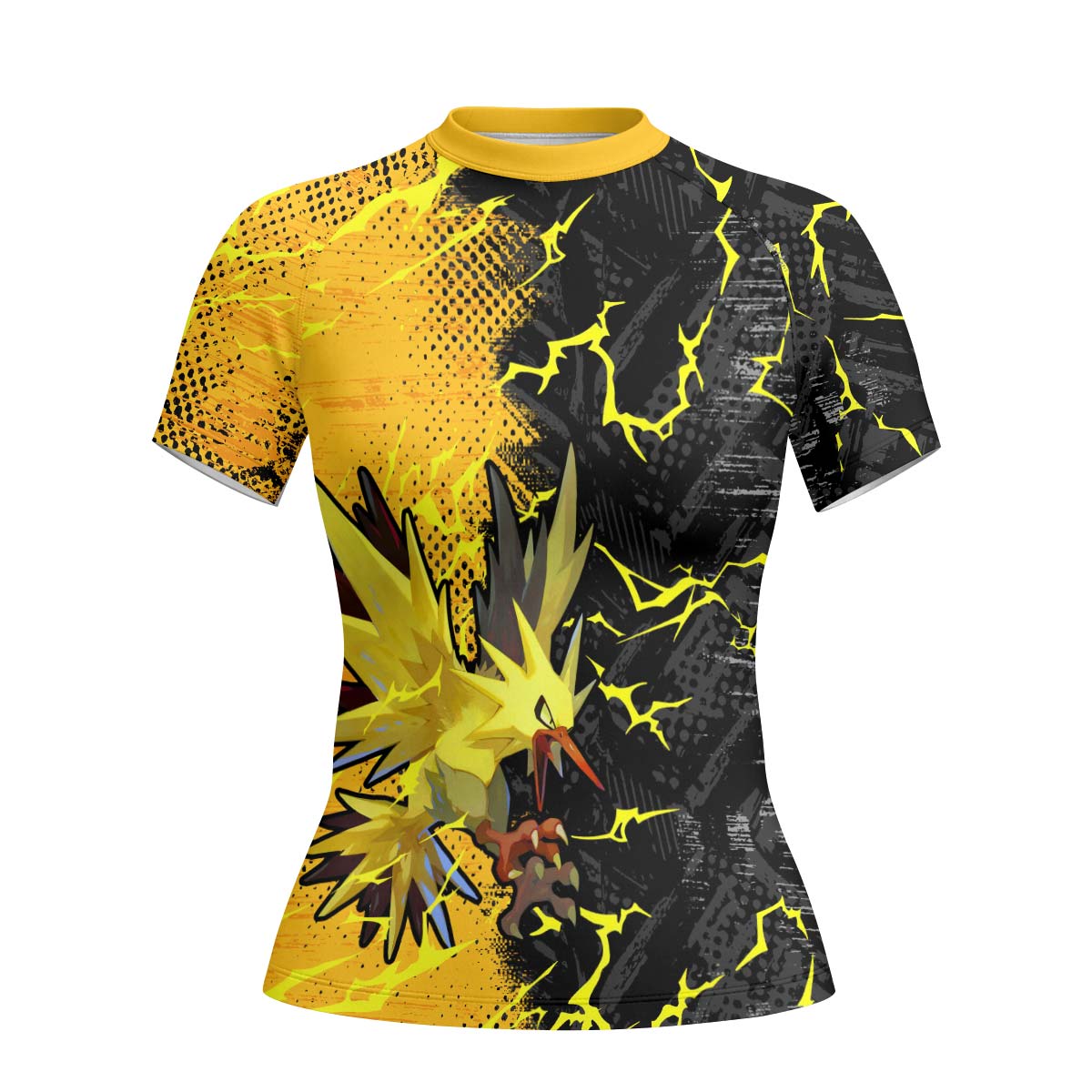  Pokemon Zapdos Rash Guard