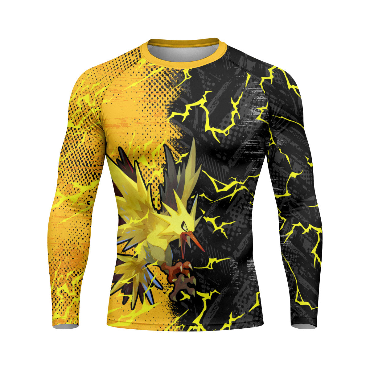  Pokemon Zapdos Rash Guard