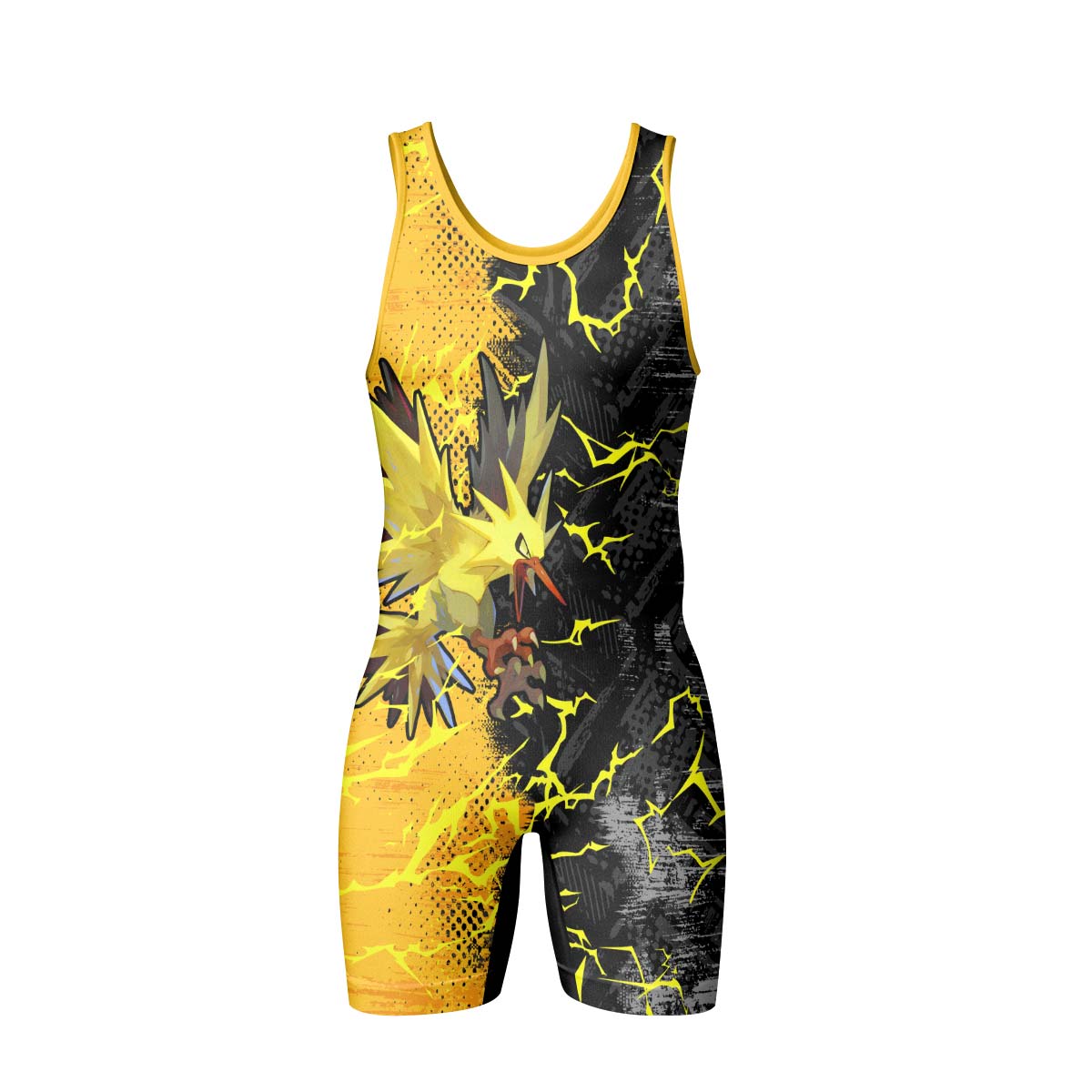  Pokemon Zapdos Wrestling Singlet