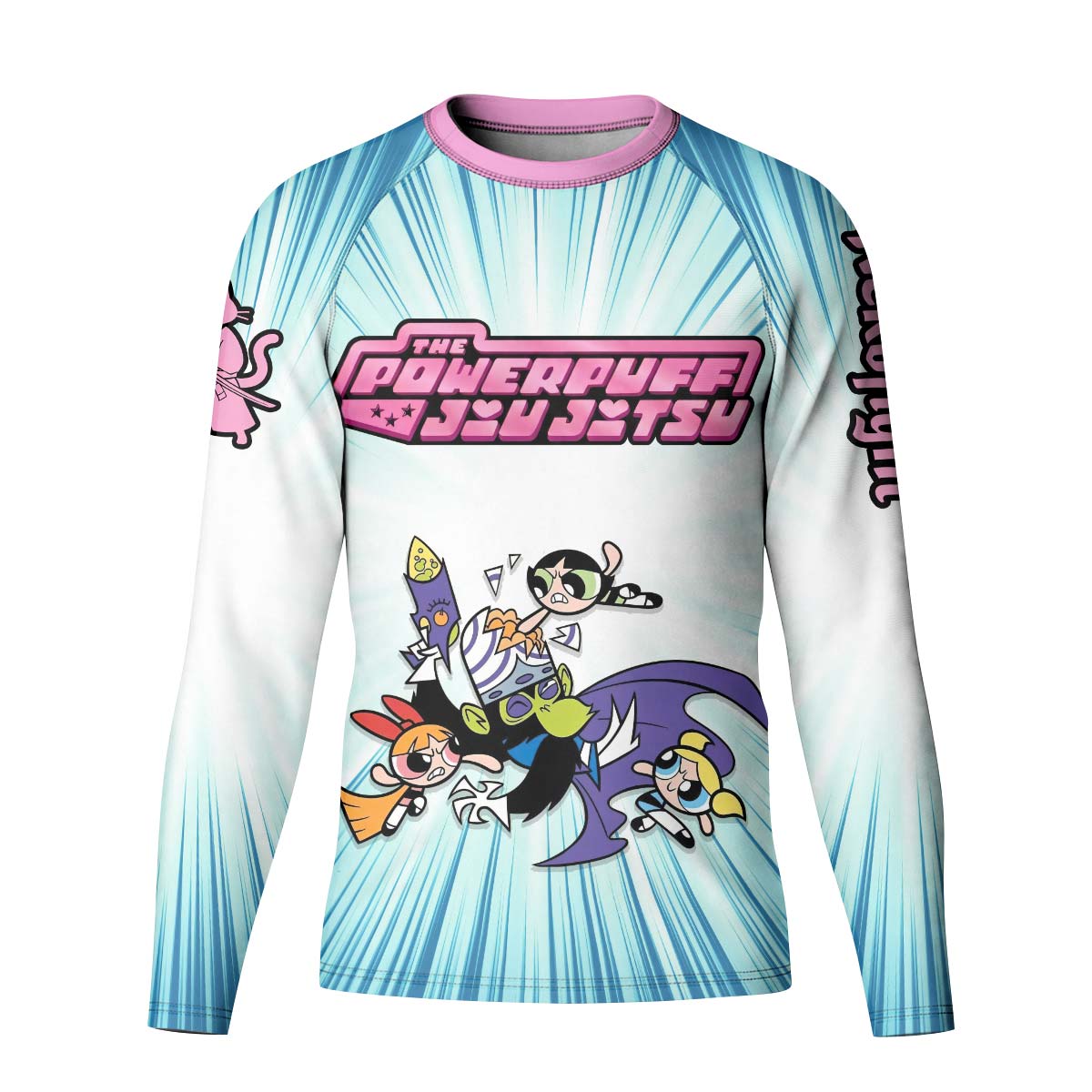 Powerpuff Girls BJJ Kid Rash Guard