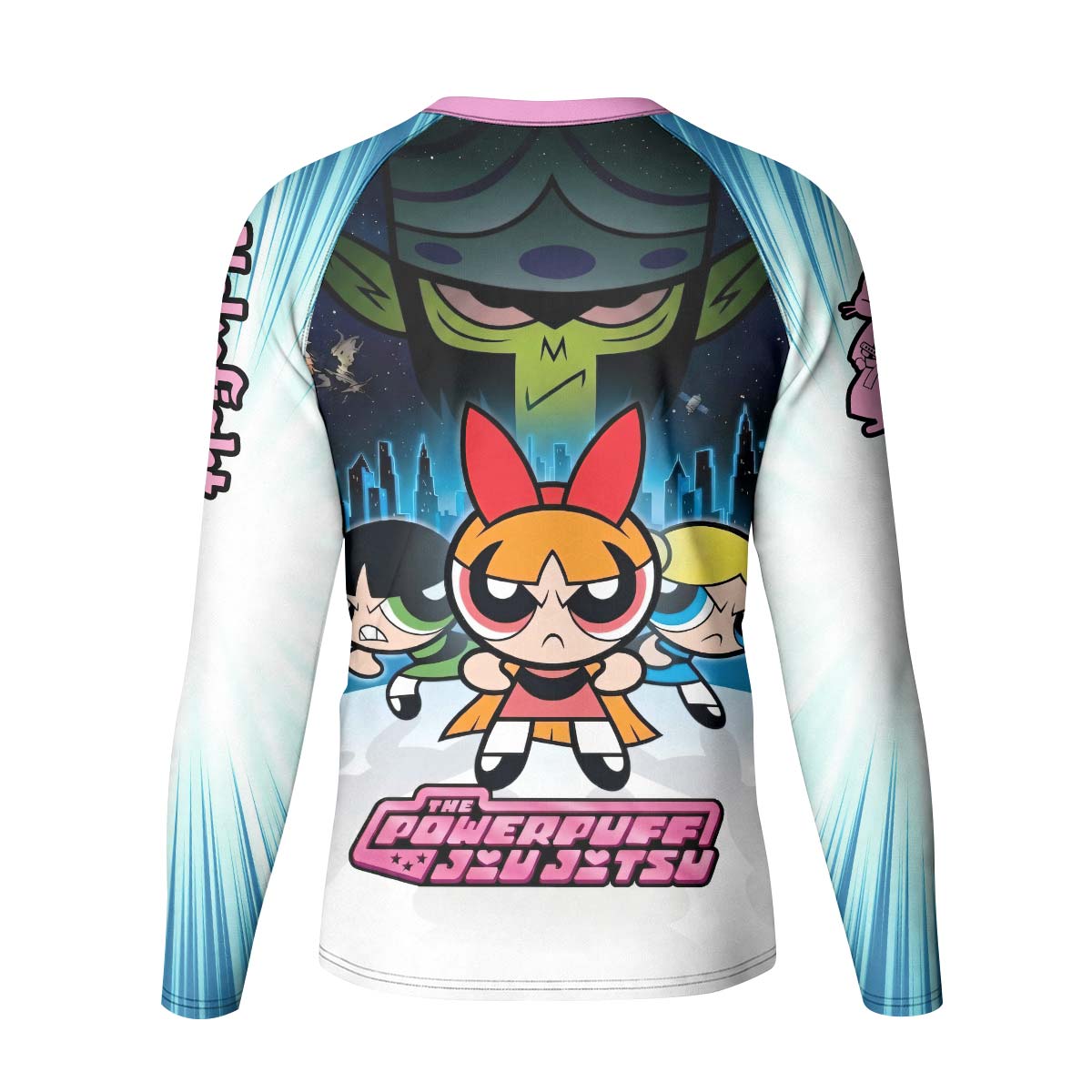 Powerpuff Girls BJJ Kid Rash Guard