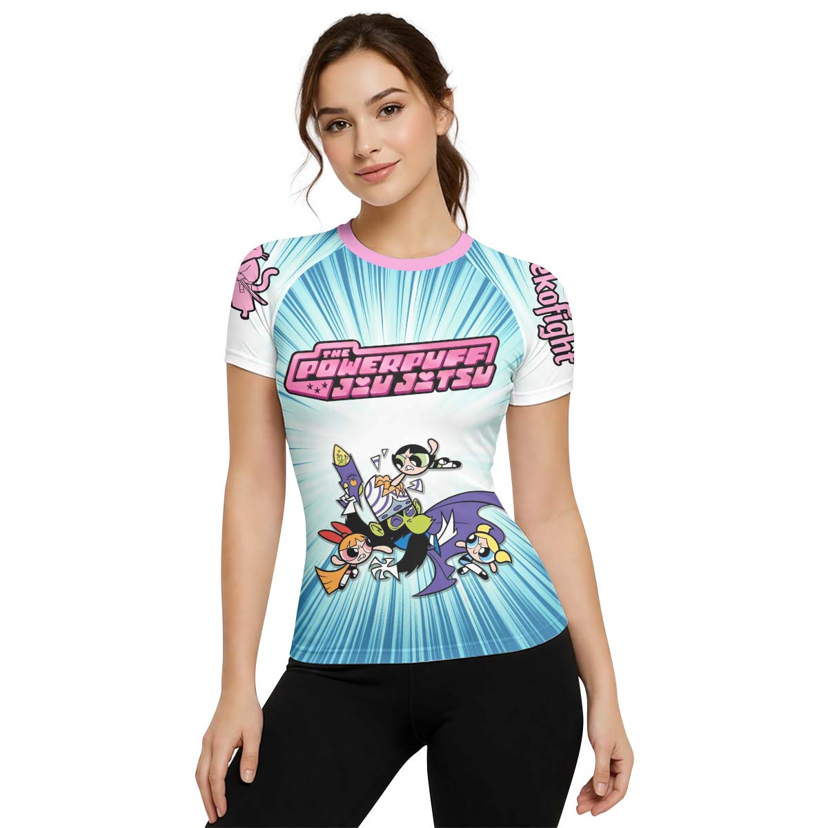 Powerpuff Girls BJJ Rash Guard
