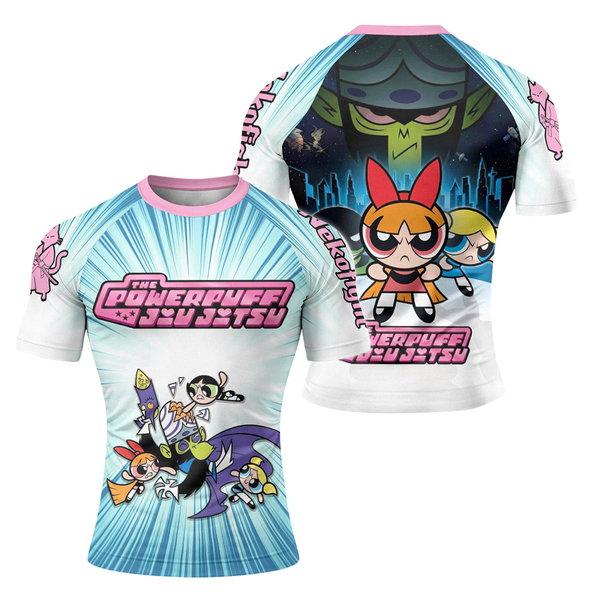 Powerpuff Girls BJJ Rash Guard