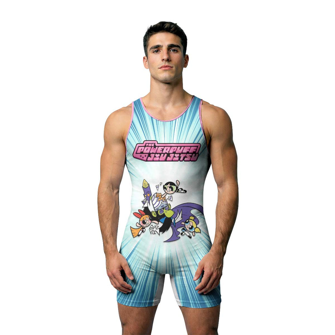 Powerpuff Girls BJJ Wrestling Singlet