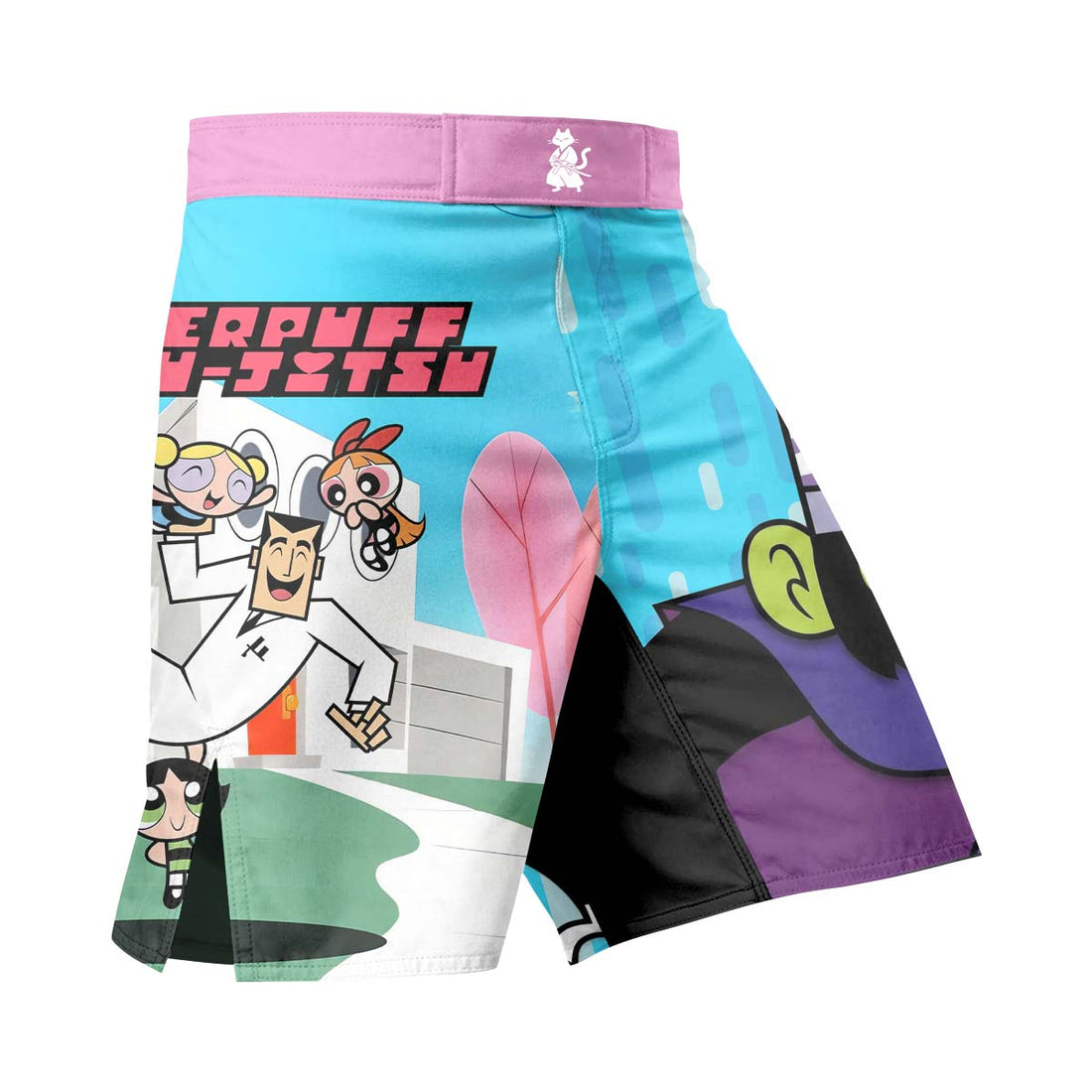 Powerpuff Girls Jiu Jitsu Fight Shorts