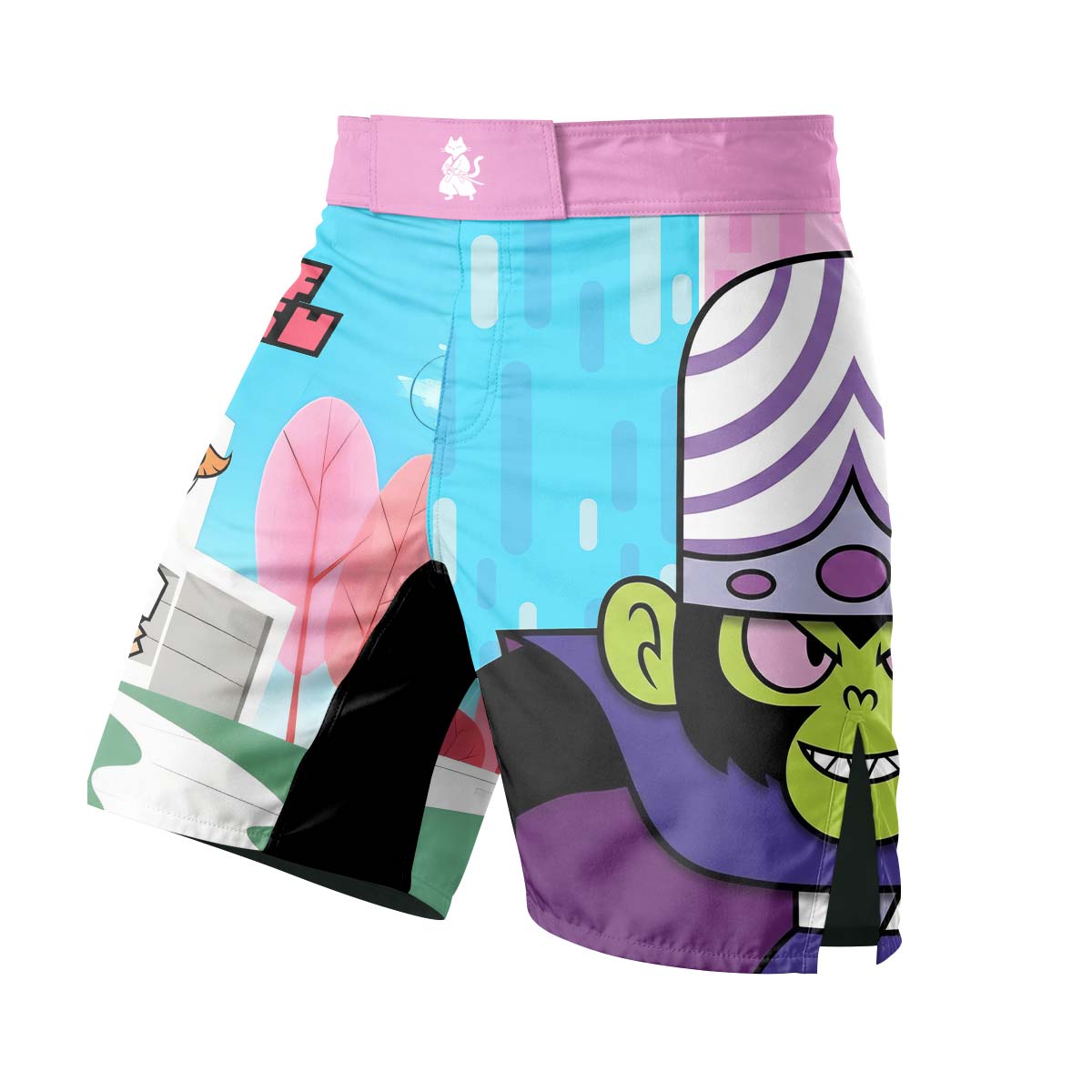 Powerpuff Girls Jiu Jitsu Fight Shorts