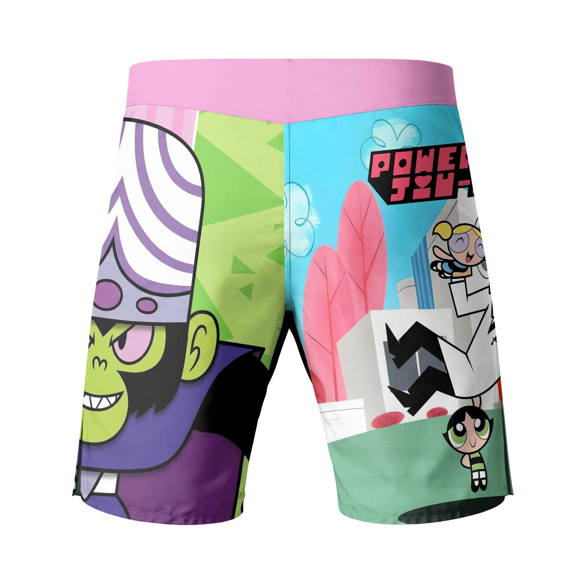 Powerpuff Girls Jiu Jitsu Fight Shorts