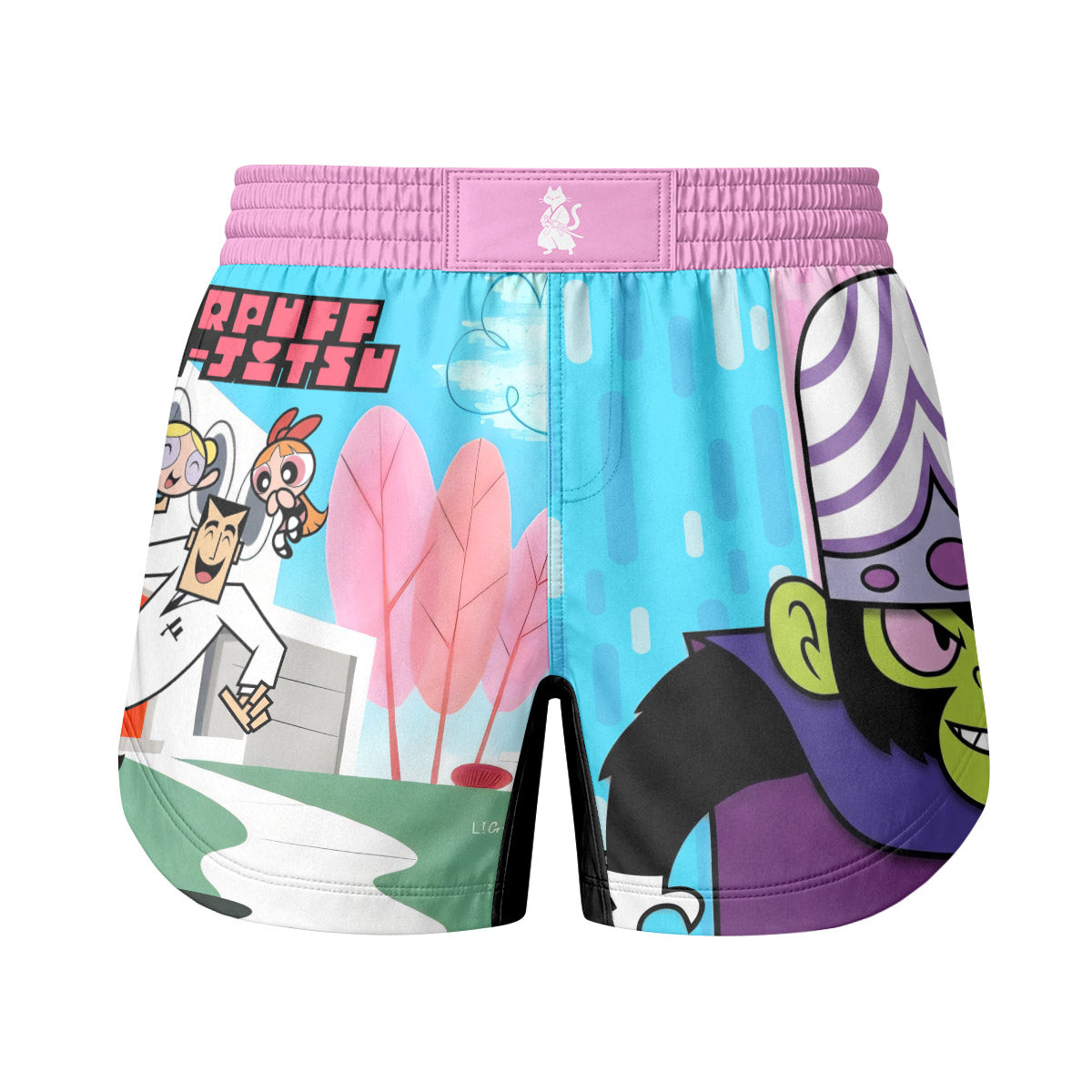 Powerpuff Girls Jiu Jitsu Grappling Shorts