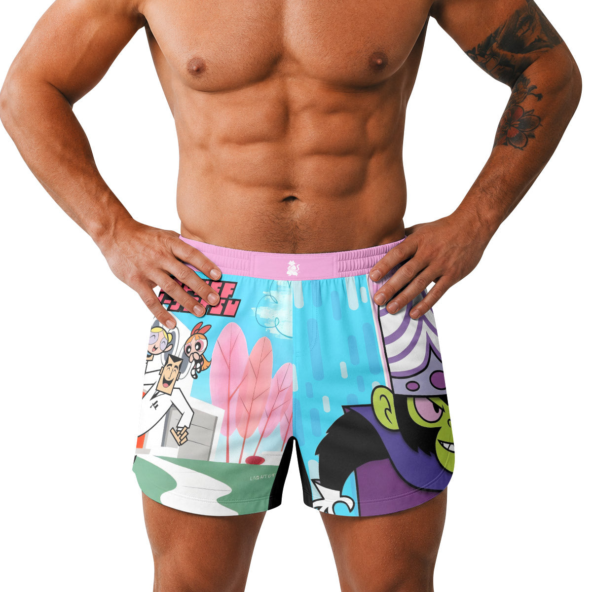 Powerpuff Girls Jiu Jitsu Grappling Shorts