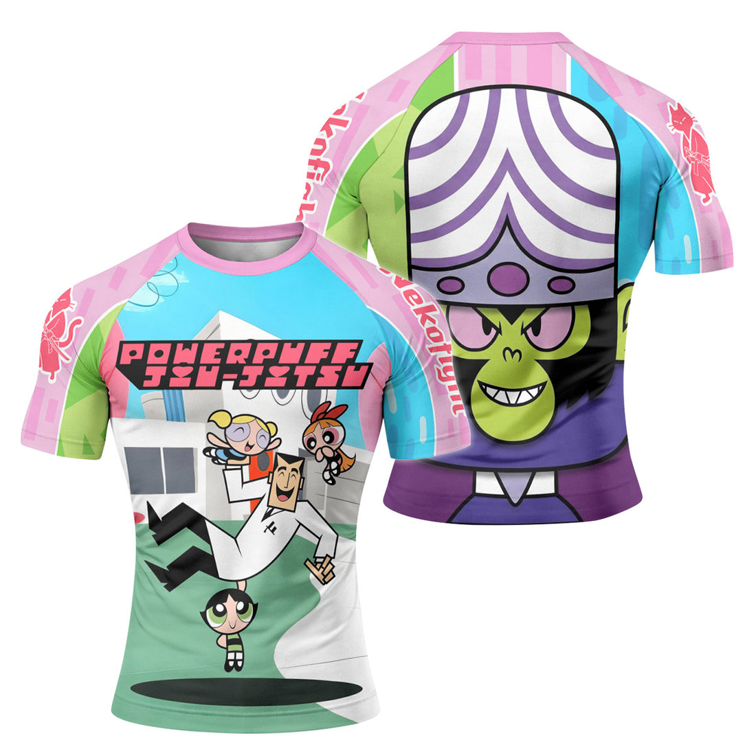 Powerpuff Girls Jiu Jitsu Rash Guard