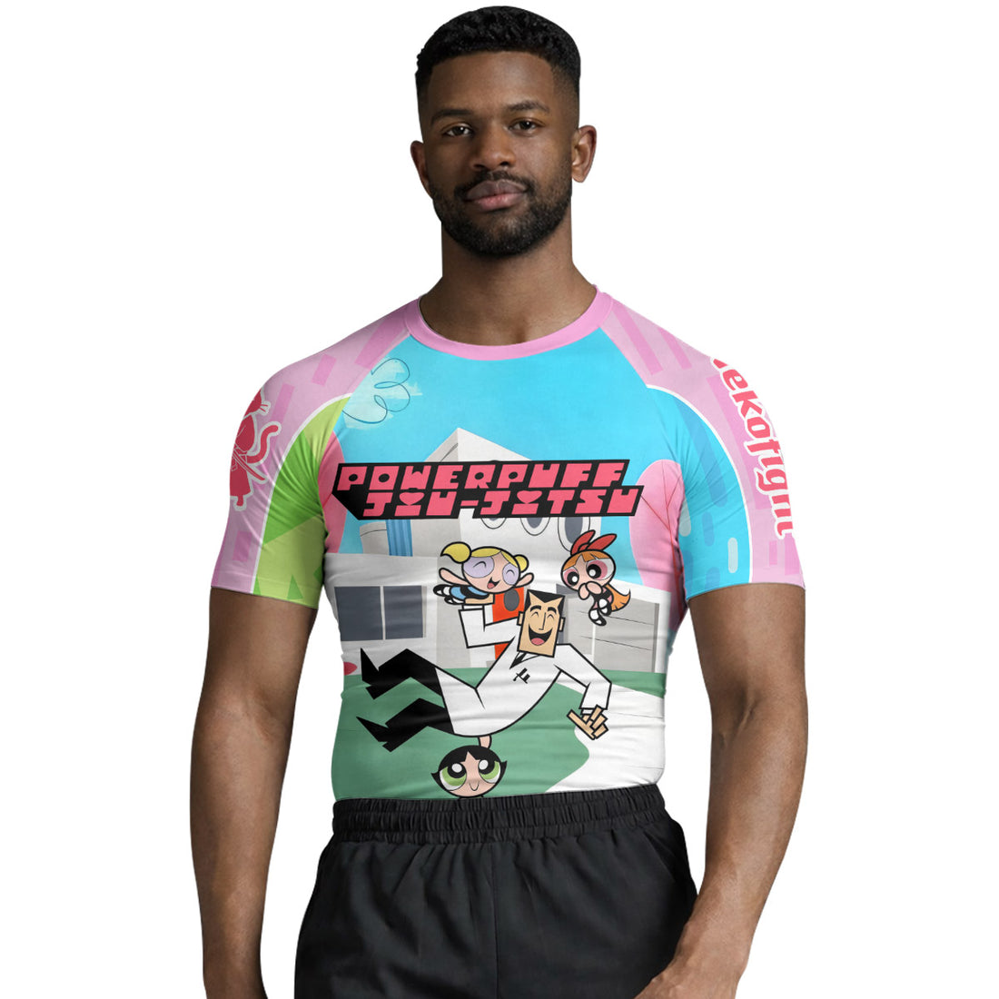 Powerpuff Girls Jiu Jitsu Rash Guard
