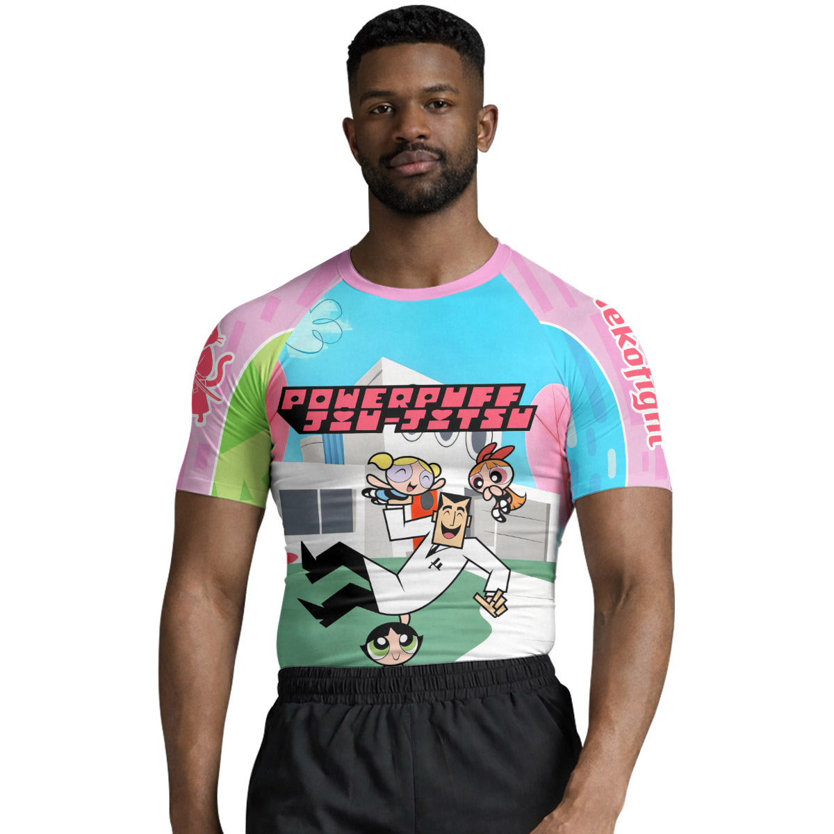 Powerpuff Girls Jiu Jitsu Rash Guard