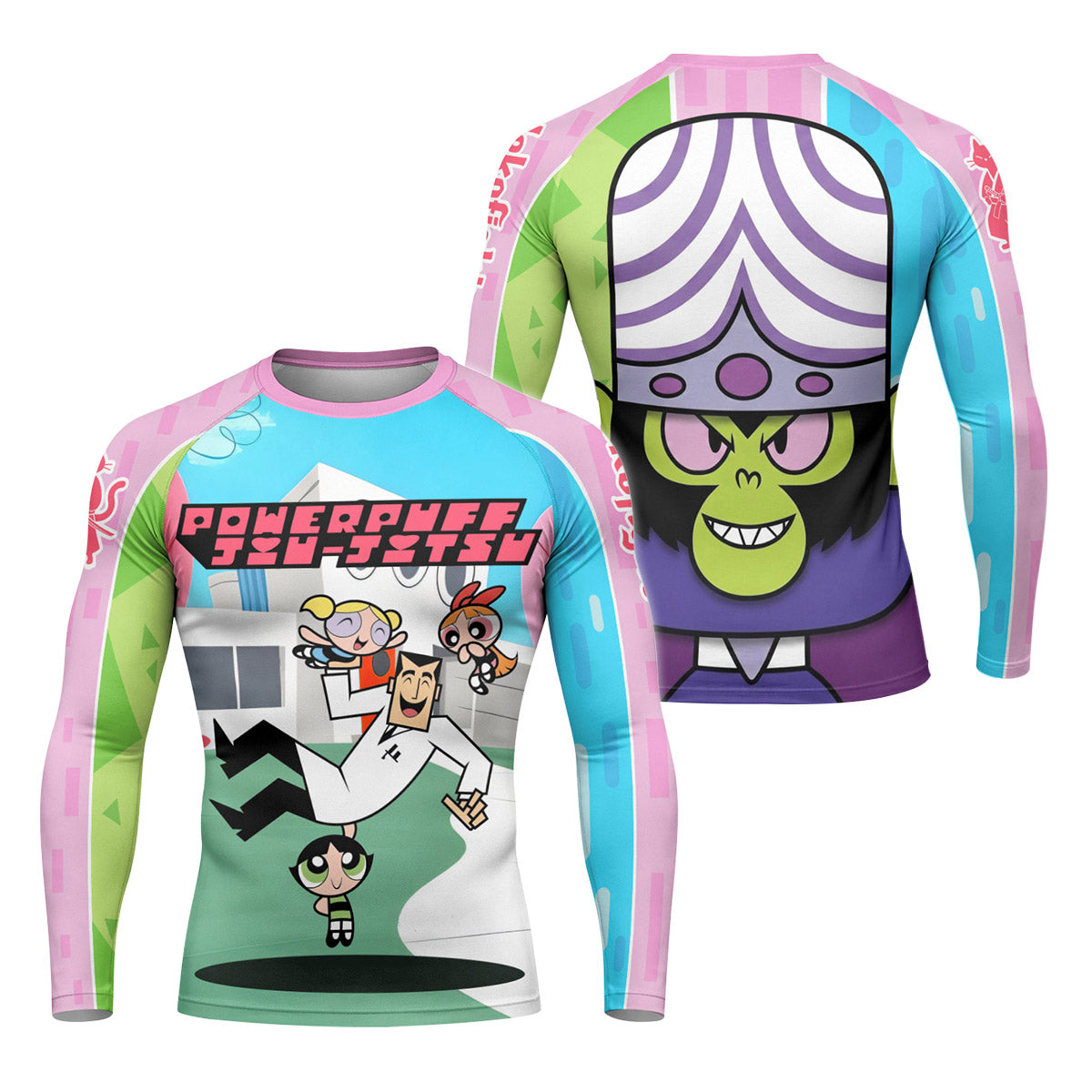 Powerpuff Girls Jiu Jitsu Rash Guard