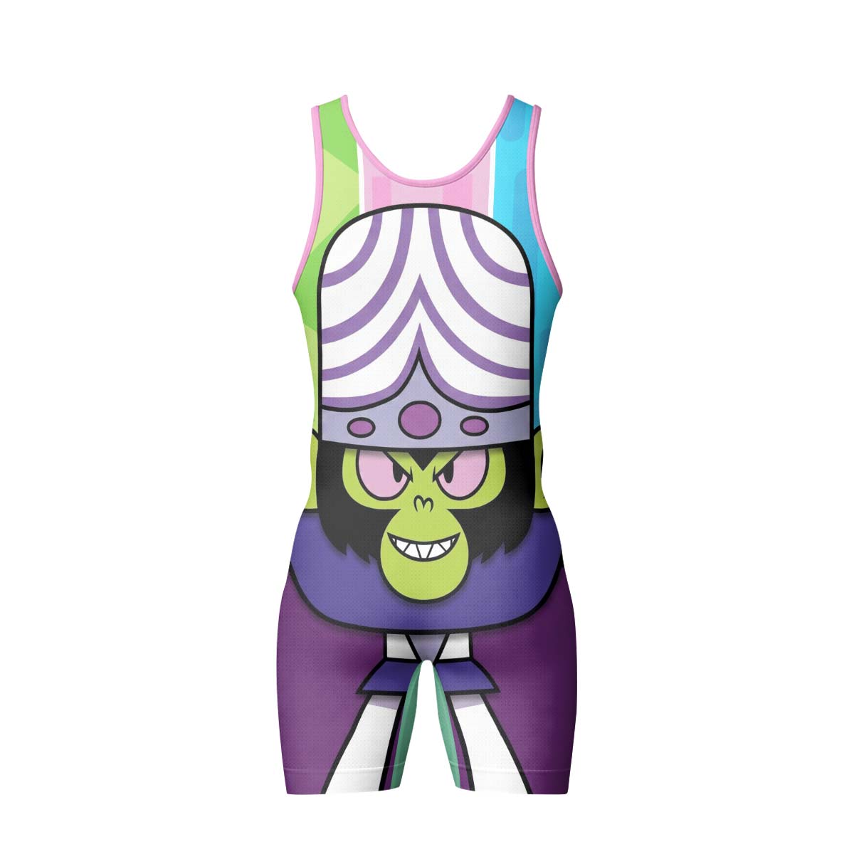 Powerpuff Girls Jiu Jitsu Wrestling Singlet