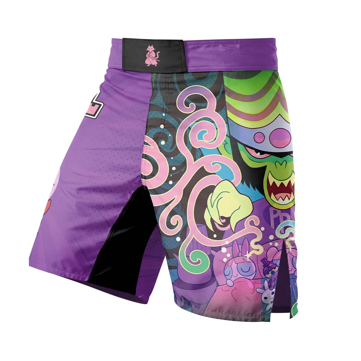 Powerpuff Girls Mastermind Fight Shorts