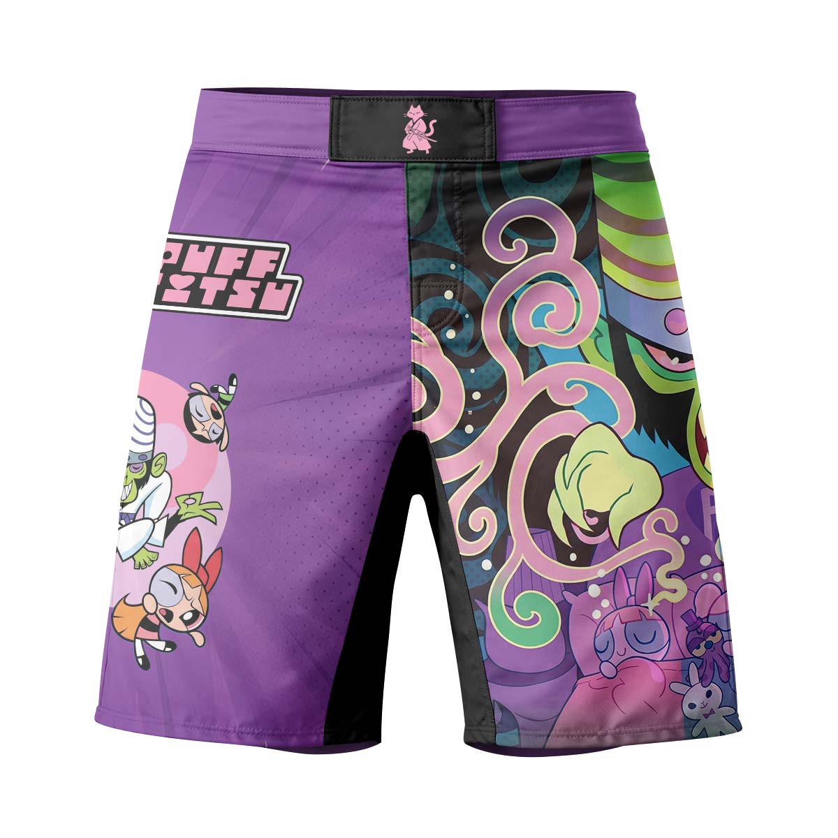 Powerpuff Girls Mastermind Fight Shorts
