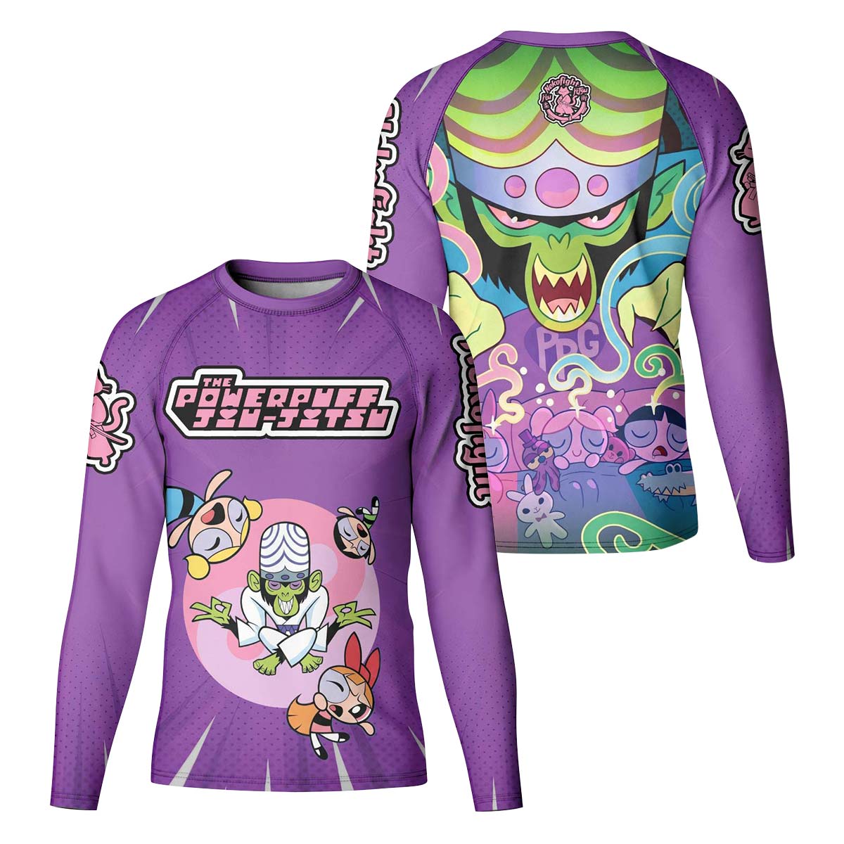 Powerpuff Girls Mastermind Kid Rash Guard
