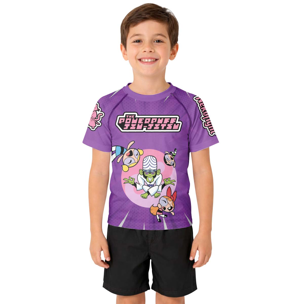 Powerpuff Girls Mastermind Kid Rash Guard