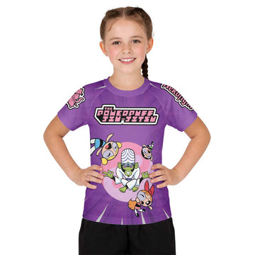 Powerpuff Girls Mastermind Kid Rash Guard