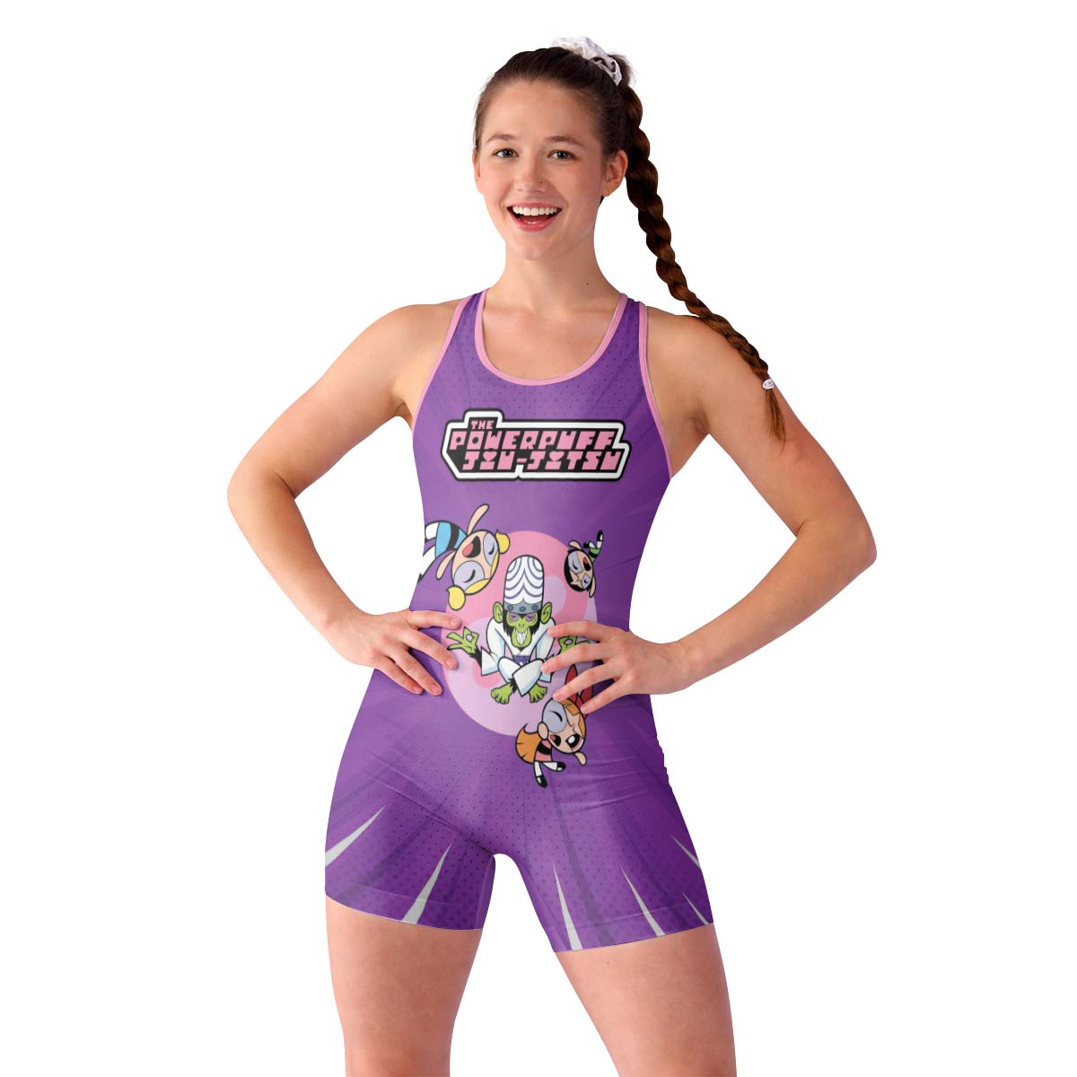 Powerpuff Girls Mastermind Wrestling Singlet