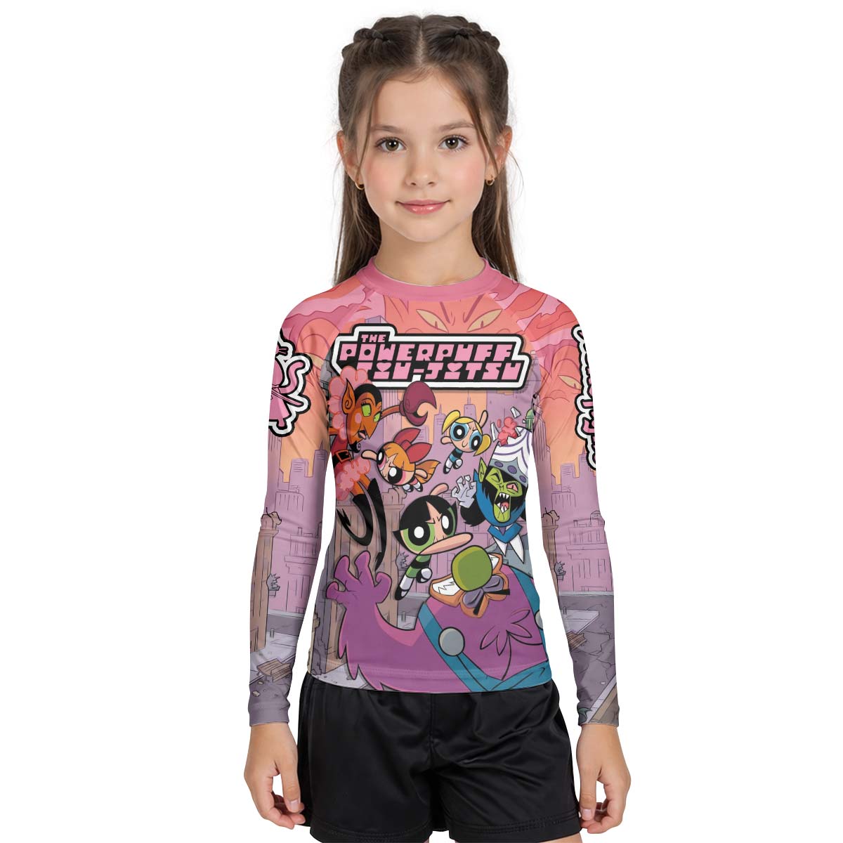 Powerpuff Girls Kid Rash Guard