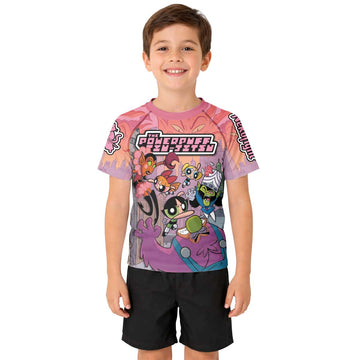 Powerpuff Girls Kid Rash Guard