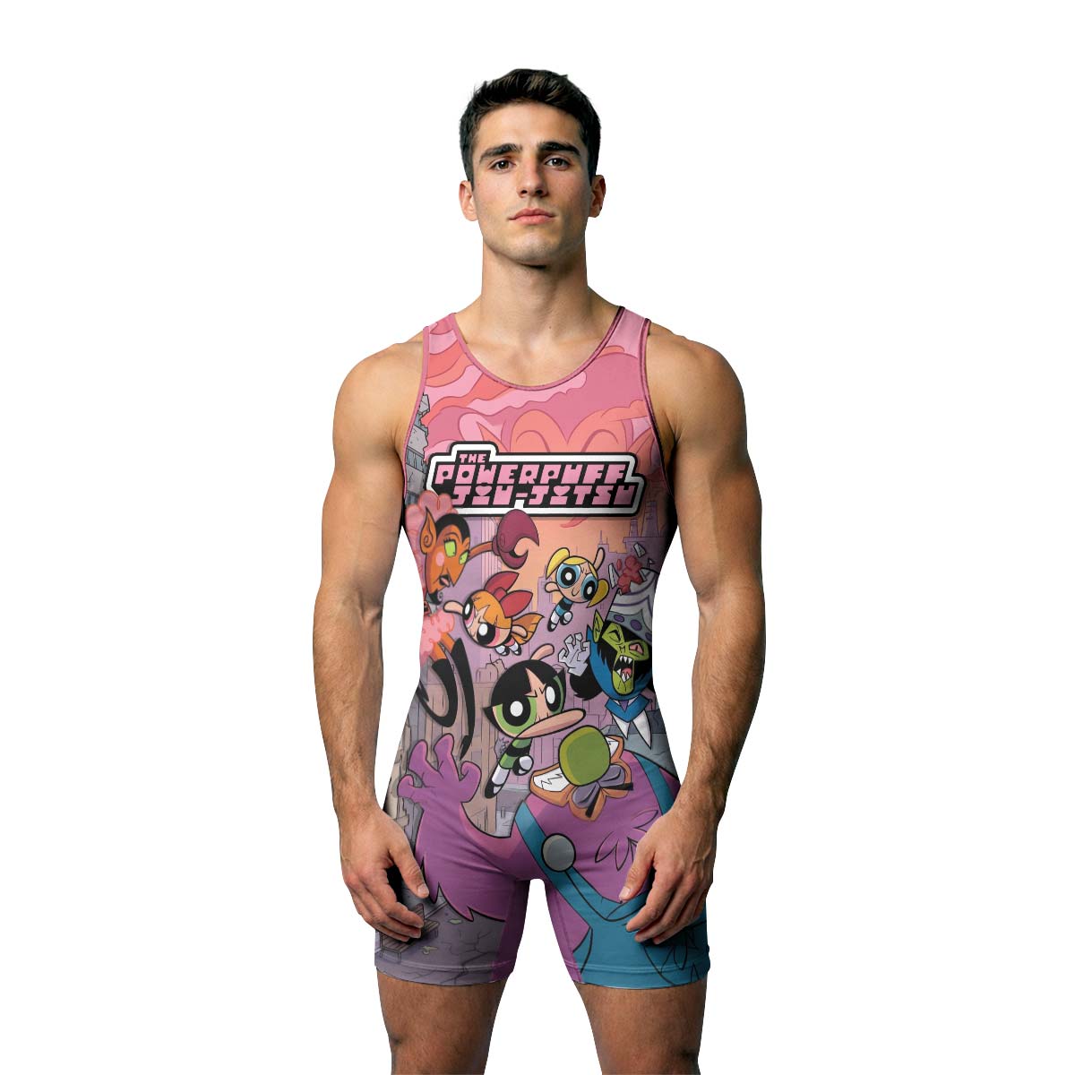 Powerpuff Girls Wrestling Singlet