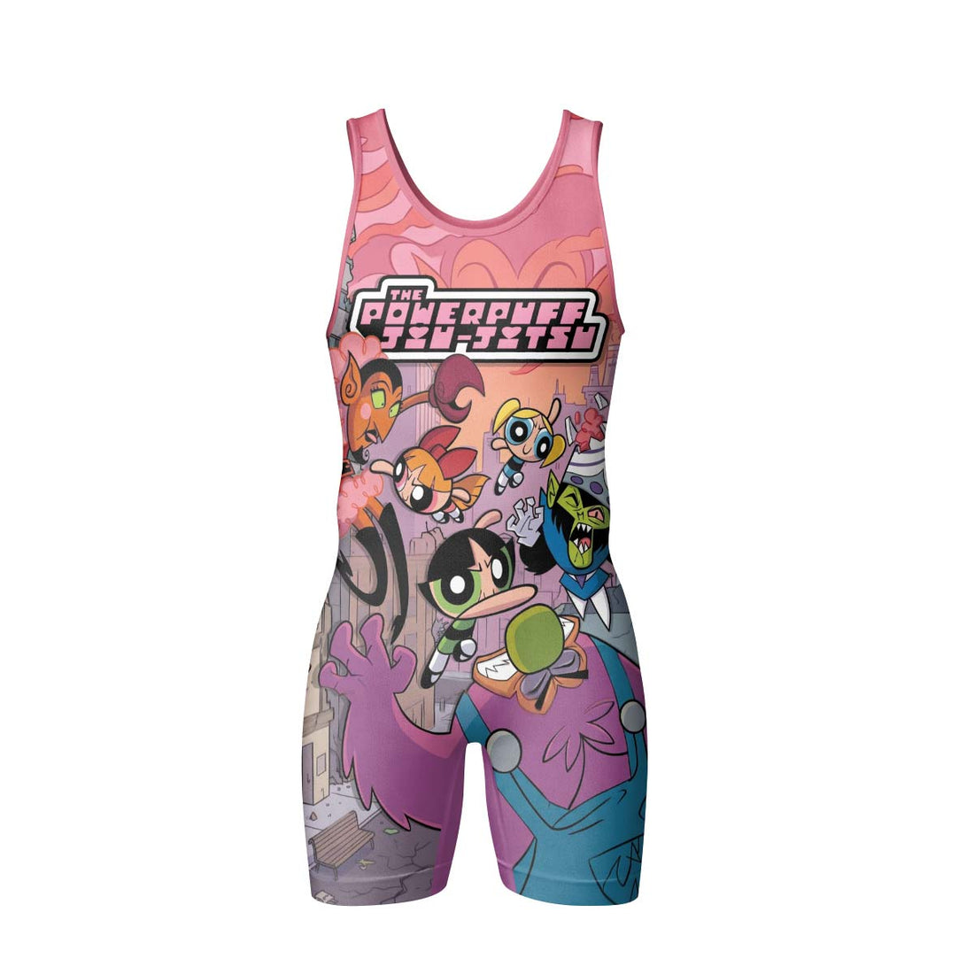 Powerpuff Girls Wrestling Singlet
