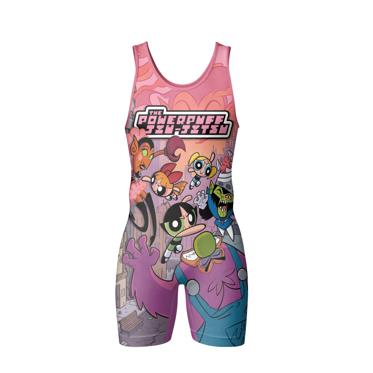 Powerpuff Girls Wrestling Singlet