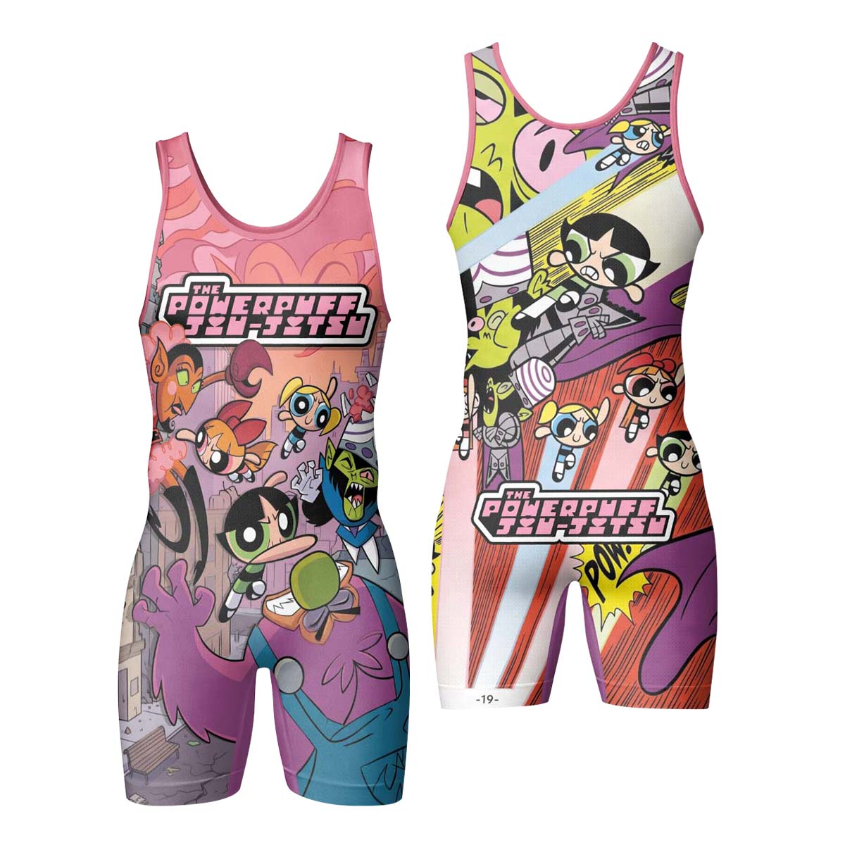 Powerpuff Girls Wrestling Singlet